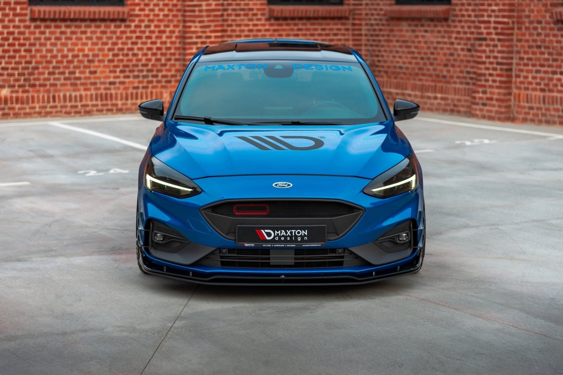 Maxton Front Ansatz für Set Ford Focus Mk4 St-line