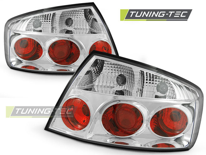 Tuning-Tec Rückleuchten für Peugeot 407 04-10 chrom