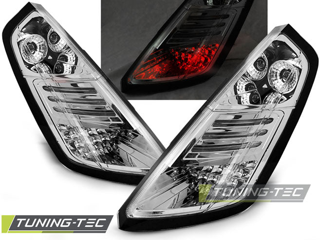 Tuning-Tec LED Rückleuchten für Fiat Grande Punto 05-09 chrom