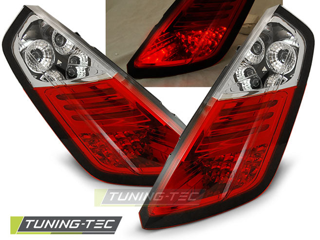 Tuning-Tec LED Rückleuchten für Fiat Grande Punto 05-09 rot/klar