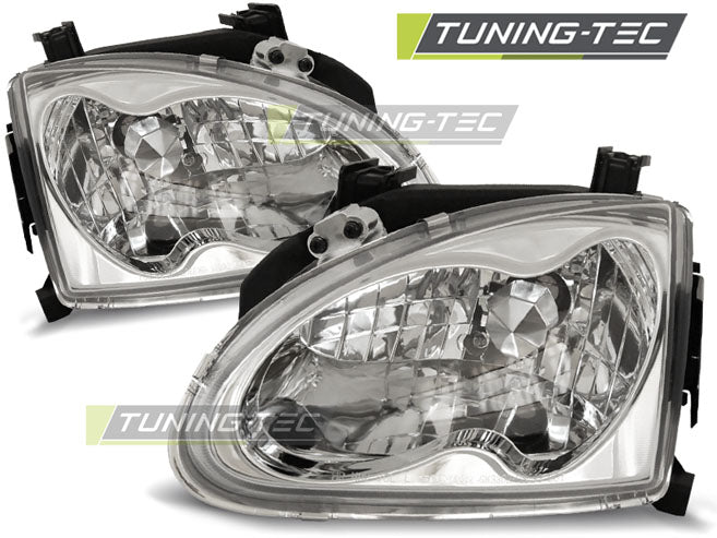 Tuning-Tec Scheinwerfer für Honda CRX Del Sol 92-97 chrom