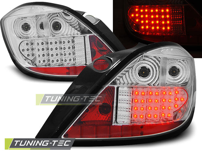 Tuning-Tec LED Rückleuchten für Opel Astra H (5-Türer) 04-09 chrom