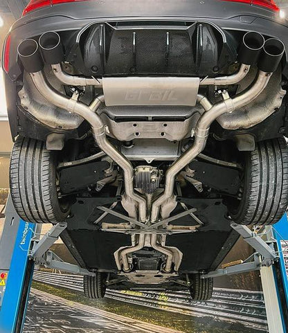 Grail Auspuffanlage BMW F90 M5 3-Zoll ohne Endrohre OPF