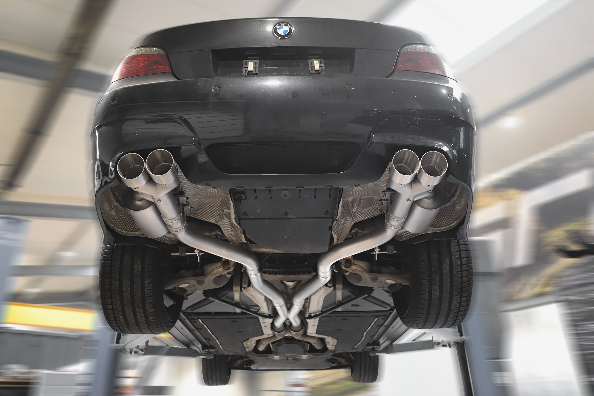 Grail Auspuffanlage BMW M5 E60/E61 Schwarze Endrohre E60 (Limousine)