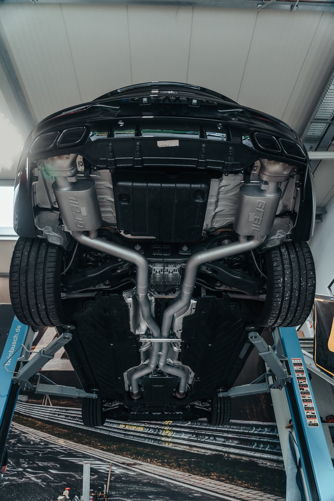 Grail Auspuffanlage Mercedes Benz AMG C63 W205 Non-OPF T-Modell