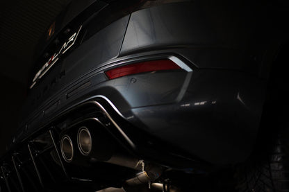 Grail Auspuffanlage Cupra Ateca 3.5-Zoll 4-flutig Carbon Endrohre an HJS