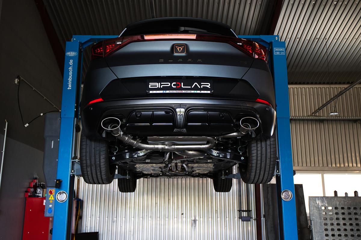 Grail Auspuffanlage Cupra Formentor VZ5 3.5-Zoll Oval Edelstahl (170x107)
