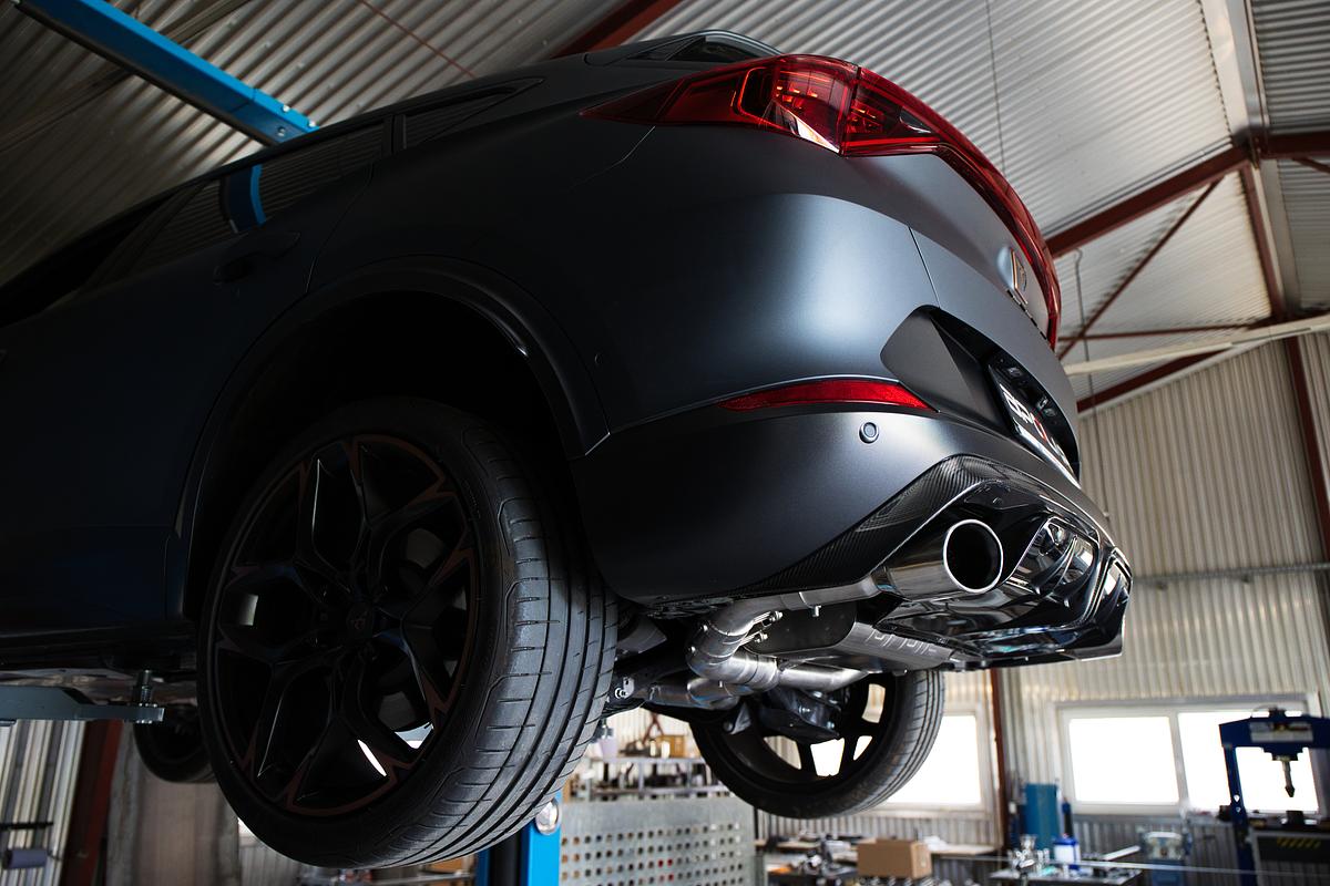 Grail Auspuffanlage Cupra Formentor VZ5 3.5-Zoll Oval Edelstahl (170x107)