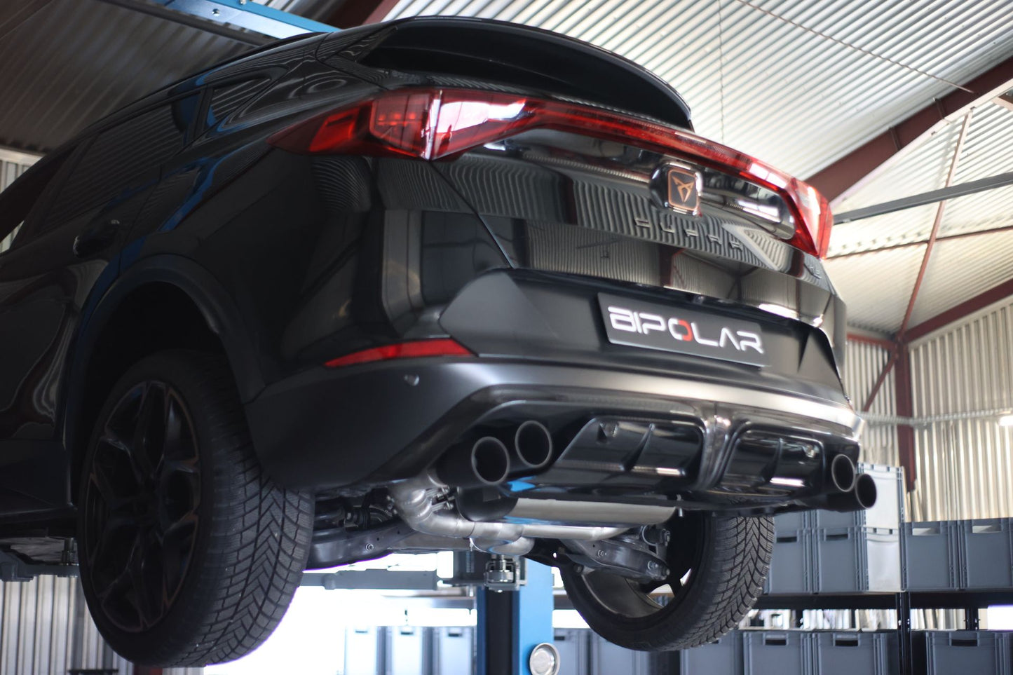 Grail Auspuffanlage Cupra Formentor VZ5 3.5-Zoll 4-flutig Edelstahl Endrohre