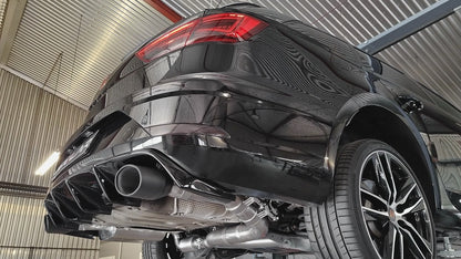 Grail Auspuffanlage Seat Leon Cupra 5F 3.5-Zoll Oval Edelstahl (170x107) an Serie CJXH (290PS)