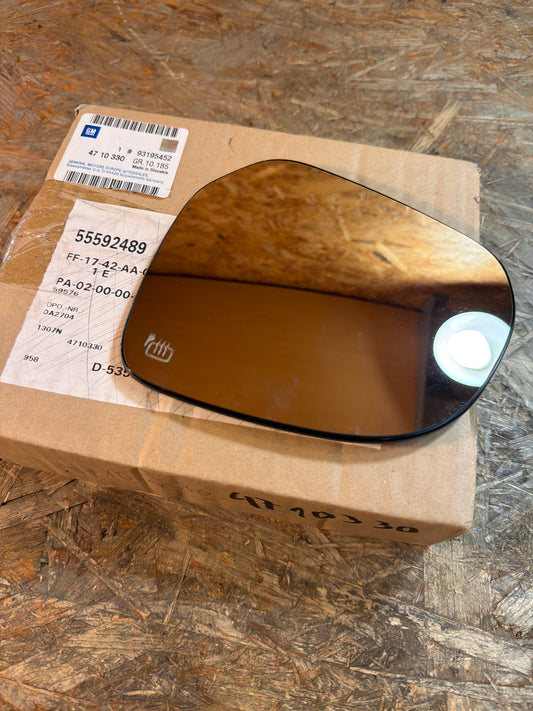 Original GM Opel Agila B Spiegelglas links NEU