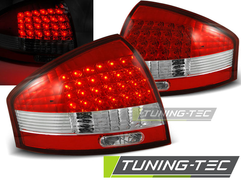 Tuning-Tec LED Rückleuchten für Audi A6 4B (C5) 97-04 rot/klar