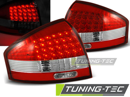 Tuning-Tec LED Rückleuchten für Audi A6 4B (C5) 97-04 rot/klar