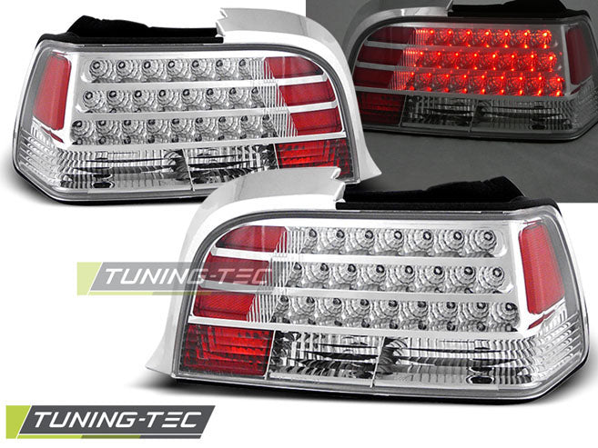Tuning-Tec LED Rückleuchten für BMW 3er E36 Coupe 90-99 chrom