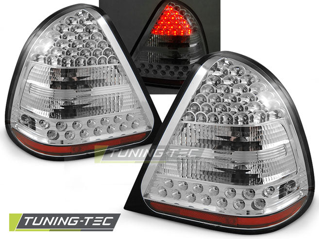 Tuning-Tec LED Rückleuchten für Mercedes Benz C-Klasse W202 Limousine 93-00 chrom