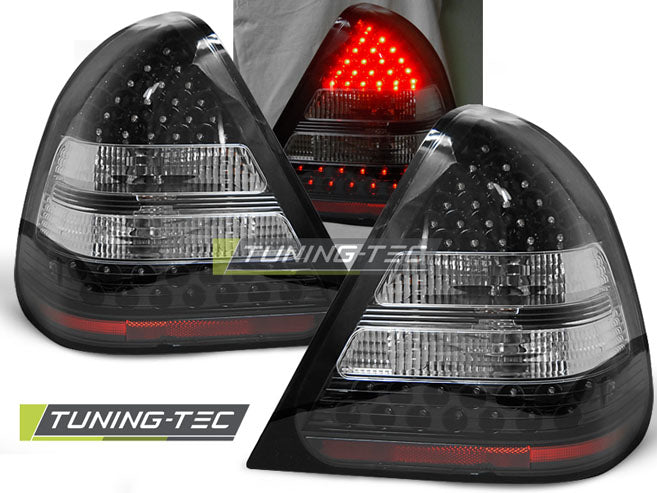 Tuning-Tec LED Rückleuchten für Mercedes Benz C-Klasse W202 Limousine 93-00 schwarz