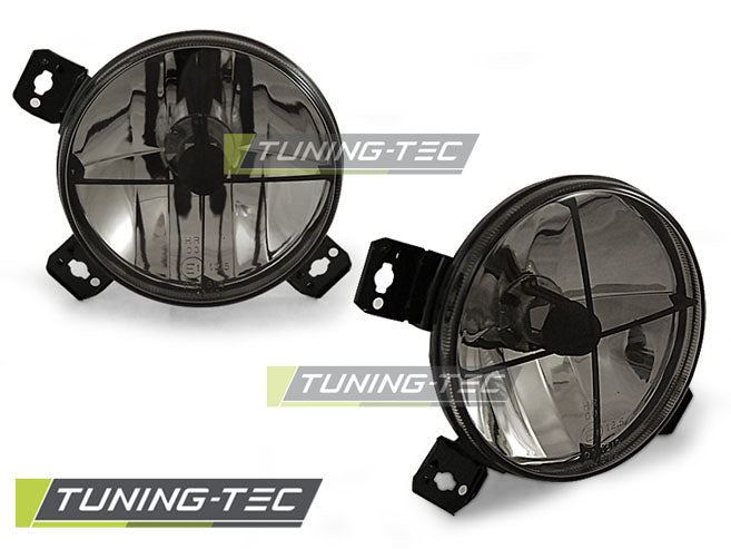 Tuning-Tec Klarglas Nebelscheinwerfer mit Fadenkreuz für VW Golf II (2) 83-91 rauch