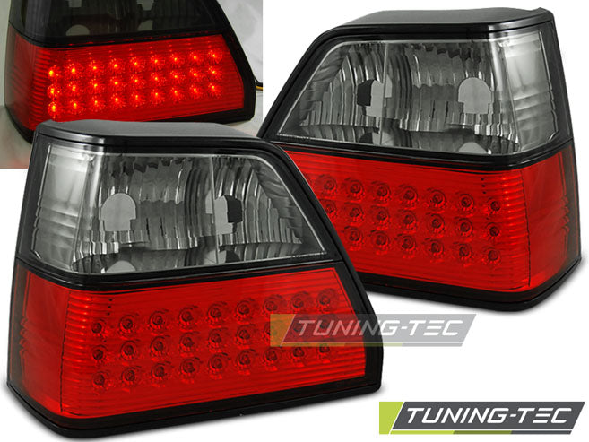 Tuning-Tec LED Rückleuchten für VW Golf 2 (II) 83-91 rot/rauch