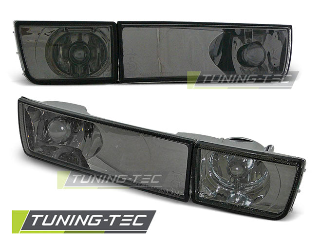 Tuning-Tec Klarglas Frontblinker / Nebelscheinwerfer für VW Golf 3 91-97 / Vento 92-98 rauch
