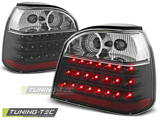 Tuning-Tec LED Rückleuchten für VW Golf 3 (III) 91-97 schwarz/klar