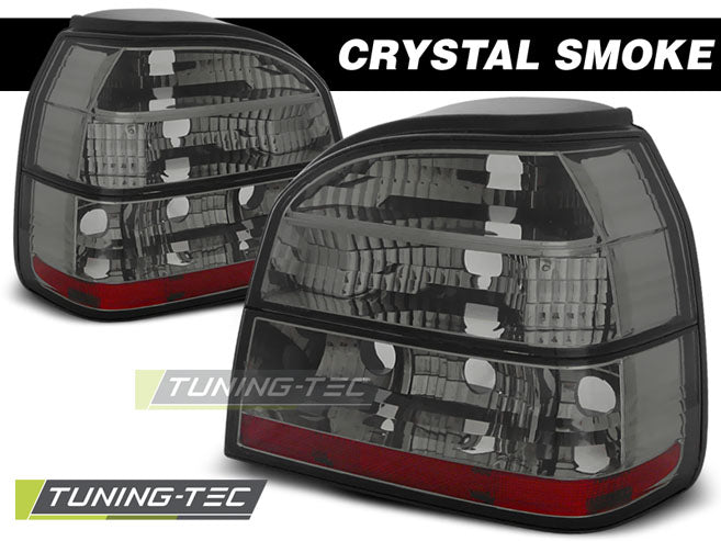 Tuning-Tec Rückleuchten für VW Golf 3 (III) 91-97 schwarz/rauch