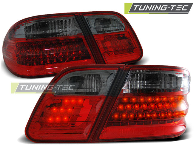 Tuning-Tec LED Rückleuchten für Mercedes Benz E-Klasse W210 Limousine 95-02 rot/rauch