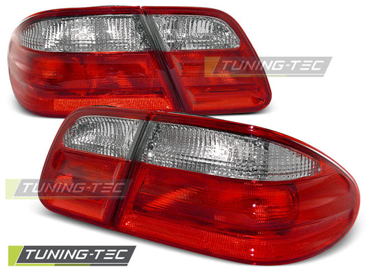 Tuning-Tec Rückleuchten für Mercedes Benz E-Klasse W210 Limousine 95-02 rot/weiß