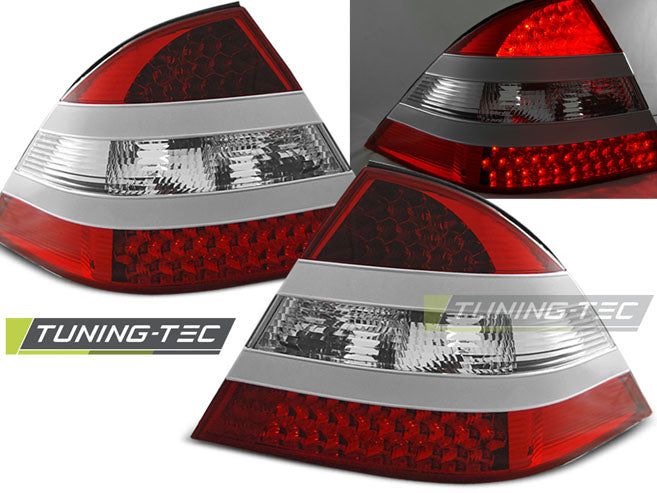 Tuning-Tec LED Rückleuchten für Mercedes Benz S-Klasse W220 98-05 rot/weiß