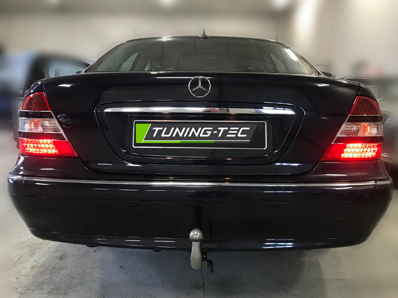 Tuning-Tec LED Rückleuchten für Mercedes Benz S-Klasse W220 98-05 rot/schwarz