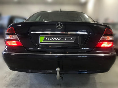 Tuning-Tec LED Rückleuchten für Mercedes Benz S-Klasse W220 98-05 rot/schwarz