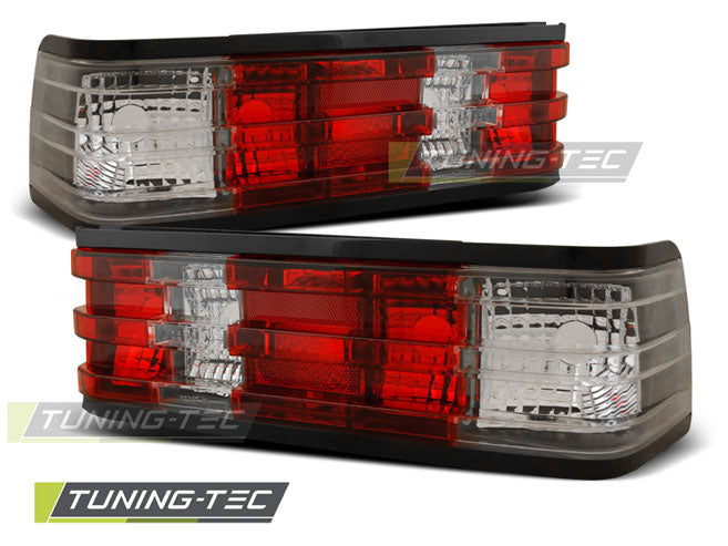 Tuning-Tec Rückleuchten für Mercedes Benz 190 / W201 82-93 rot/weiß