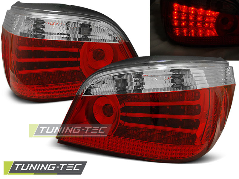 Tuning-Tec LED Rückleuchten für BMW 5er E60 Limousine 03-07 rot/klar