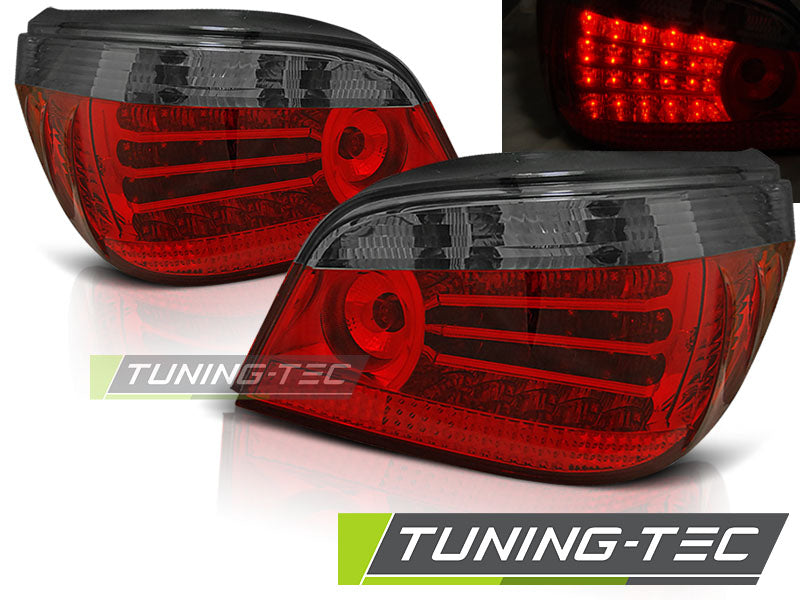 Tuning-Tec LED Rückleuchten für BMW 5er E60 Limousine 03-07 rot/rauch
