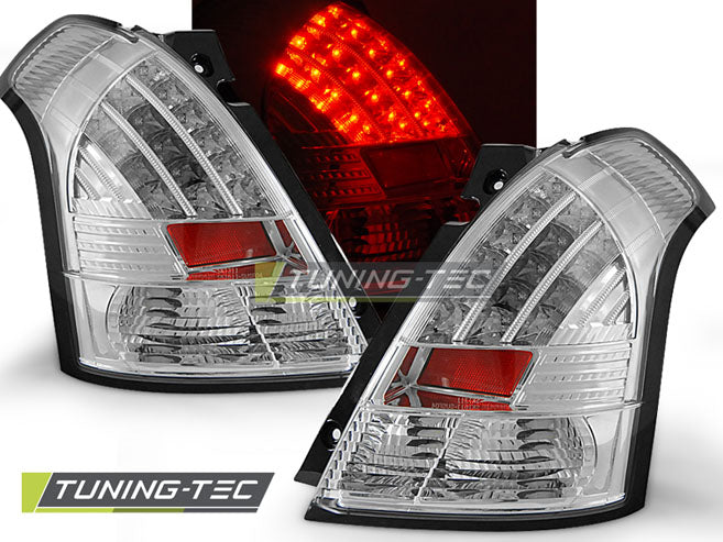 Tuning-Tec LED Rückleuchten für Suzuki Swift III (MZ) 05-10 chrom