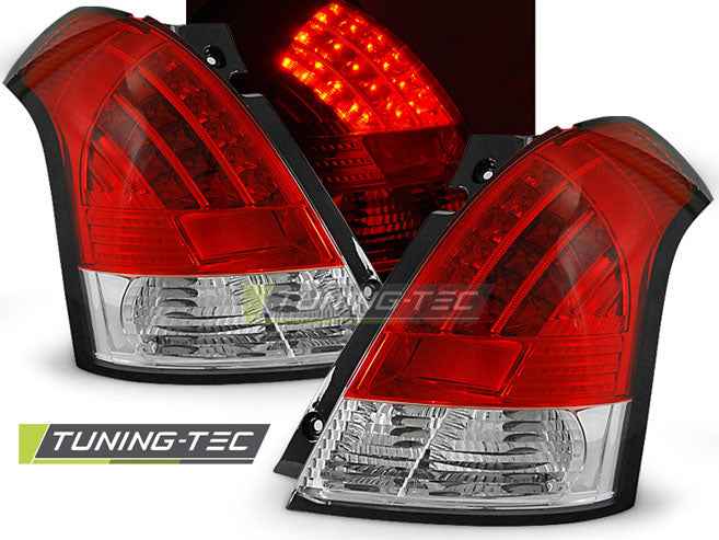 Tuning-Tec LED Rückleuchten für Suzuki Swift III (MZ) 05-10 rot/klar