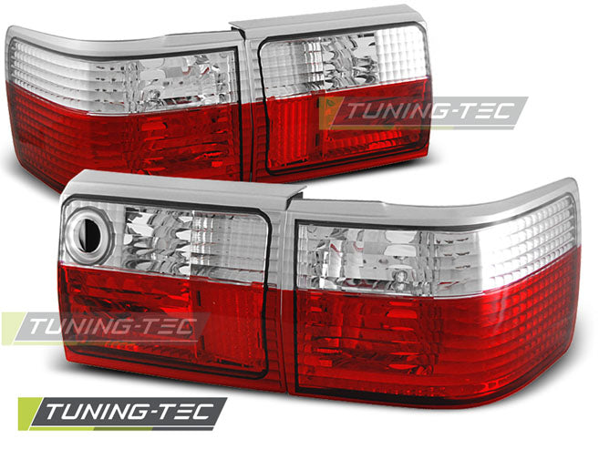 Tuning-Tec Rückleuchten für Audi 80 B4 /B3 Avant 91-96 / 86-91 rot/klar