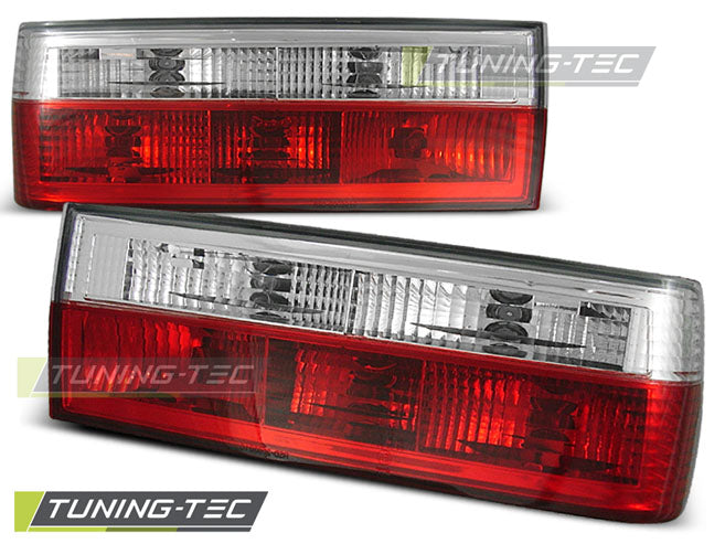 Tuning-Tec Rückleuchten für BMW 3er E30 Limousine/Coupe/Cabrio 82-87 rot/weiß