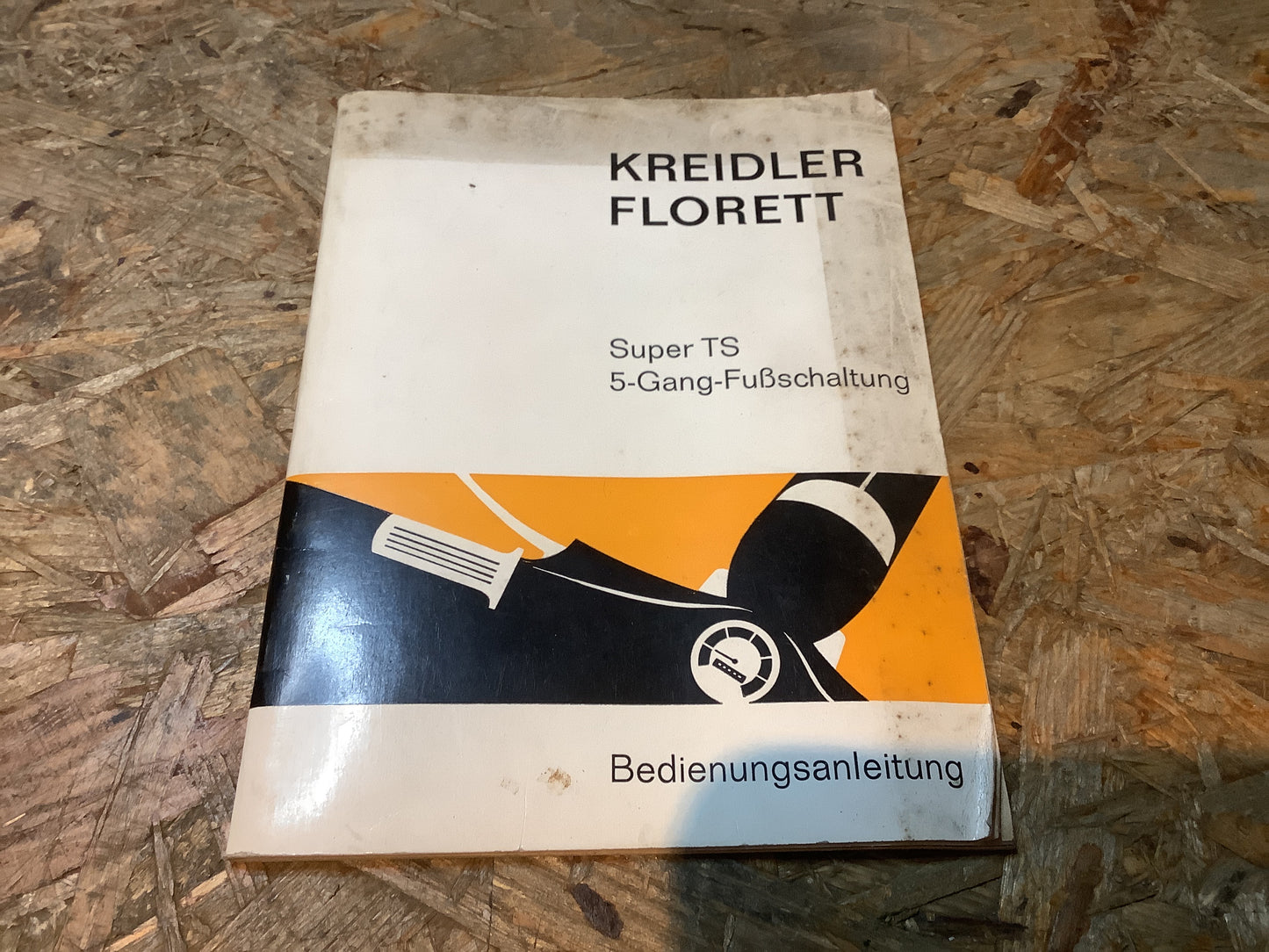 Kreidler Florett Super TS 5-Gang Fußschaltung Bedienungsanleitung