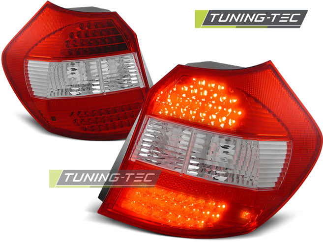 Tuning-Tec LED Rückleuchten für BMW 1er E87/E81 04-07 rot/klar