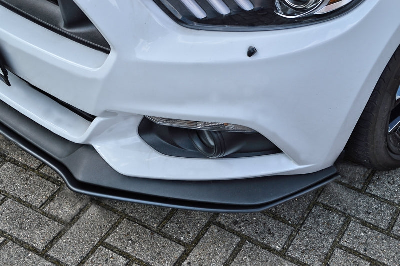 CUP Frontspoilerlippe ABS Ford Mustang ab Bj.: 2014 - Schwarz Glanz