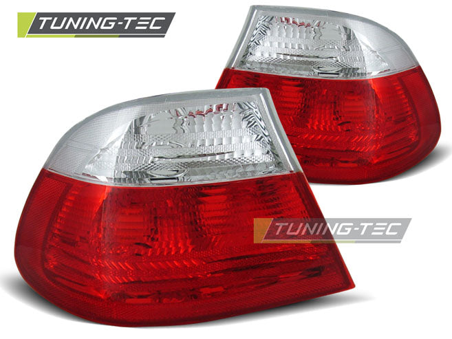 Tuning-Tec Rückleuchten für BMW 3er E46 Coupe 99-03 rot/weiß