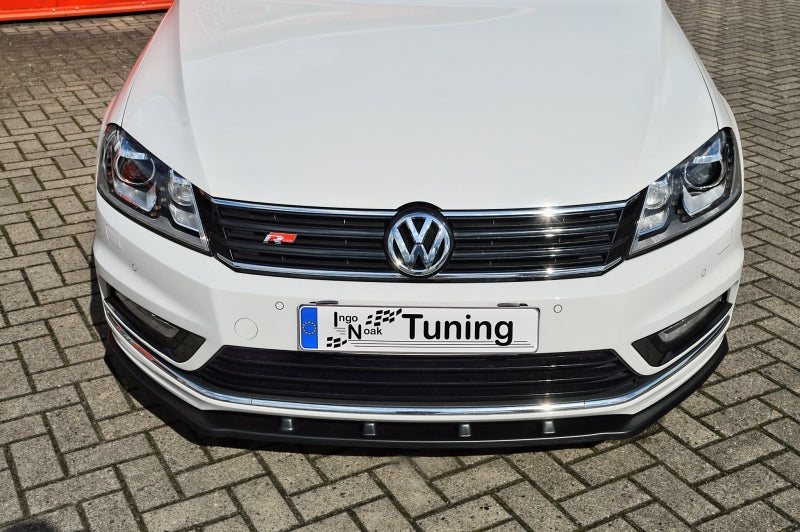 CUP Frontspoilerlippe ABS Volkswagen Passat 3C, B7 R-Line Schwarz Glanz