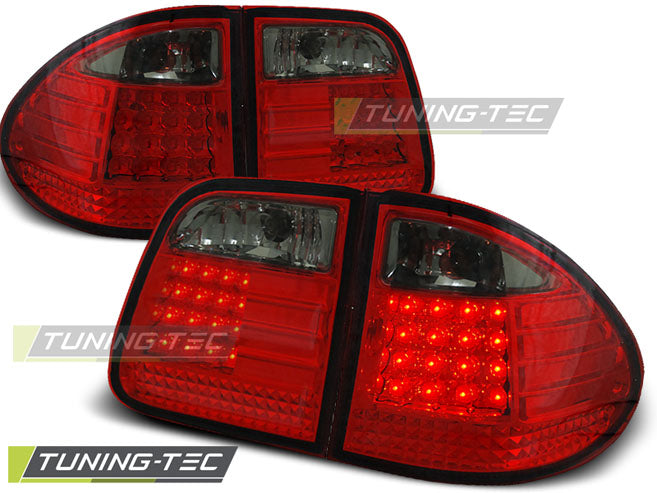 Tuning-Tec LED Rückleuchten für Mercedes Benz E-Klasse W210 T-Modell 95-02 rot/rauch
