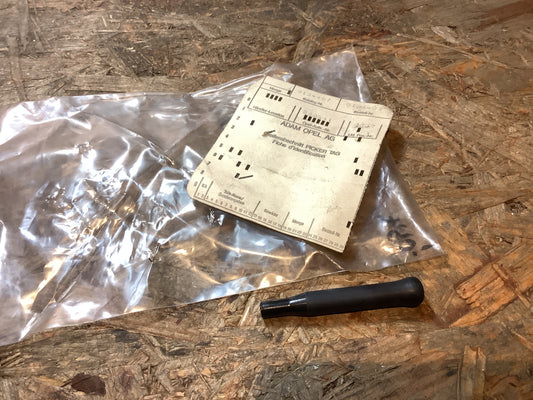 Astra, Calibra, Corsa B Türpin-Knopf schwarz Original Opel NEU
