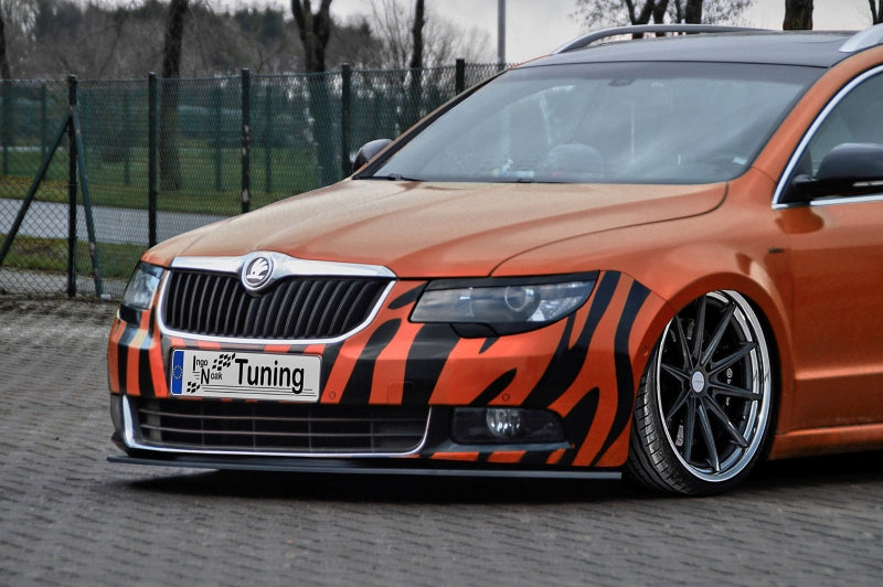 CUP Frontspoilerlippe ABS Skoda Superb 2, 3T Bj.: 2008-2013 Carbon
