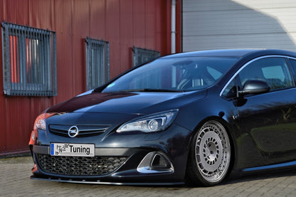 CUP Frontspoilerlippe ABS Opel Astra J OPC ab Bj.: 2012- Schwarz Matt