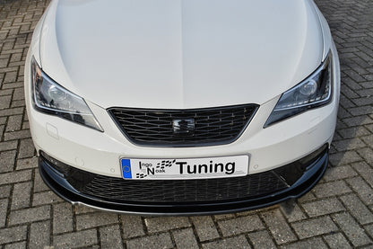 CUP Frontspoilerlippe ABS Seat Ibiza 6J SC/ST Bj..2015-2017 Schwarz Matt