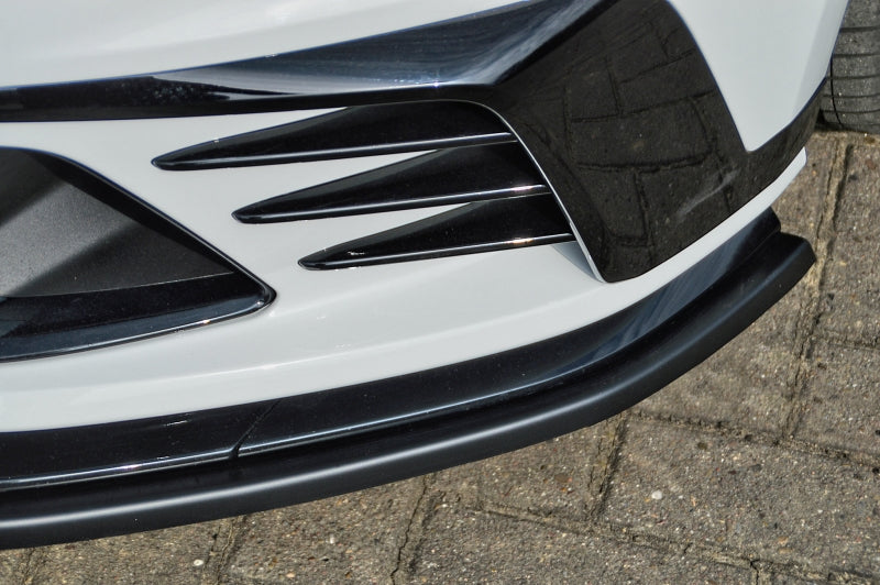 CUP Frontspoilerlippe ABS Volkswagen Golf 7 GTI Clubsport Schwarz Glanz