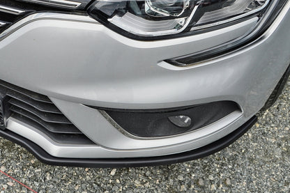 CUP Frontspoilerlippe ABS Renault Megane 4 ab Bj.: 2016- Schwarz Glanz
