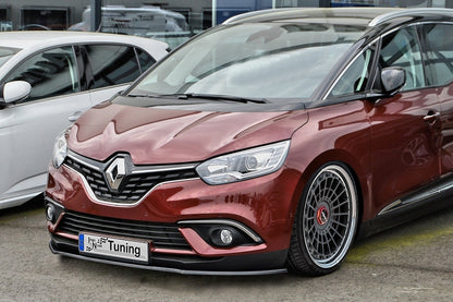 CUP Frontspoilerlippe ABS Renault Scenic 4 + Gran Scenic 4 Schwarz Matt